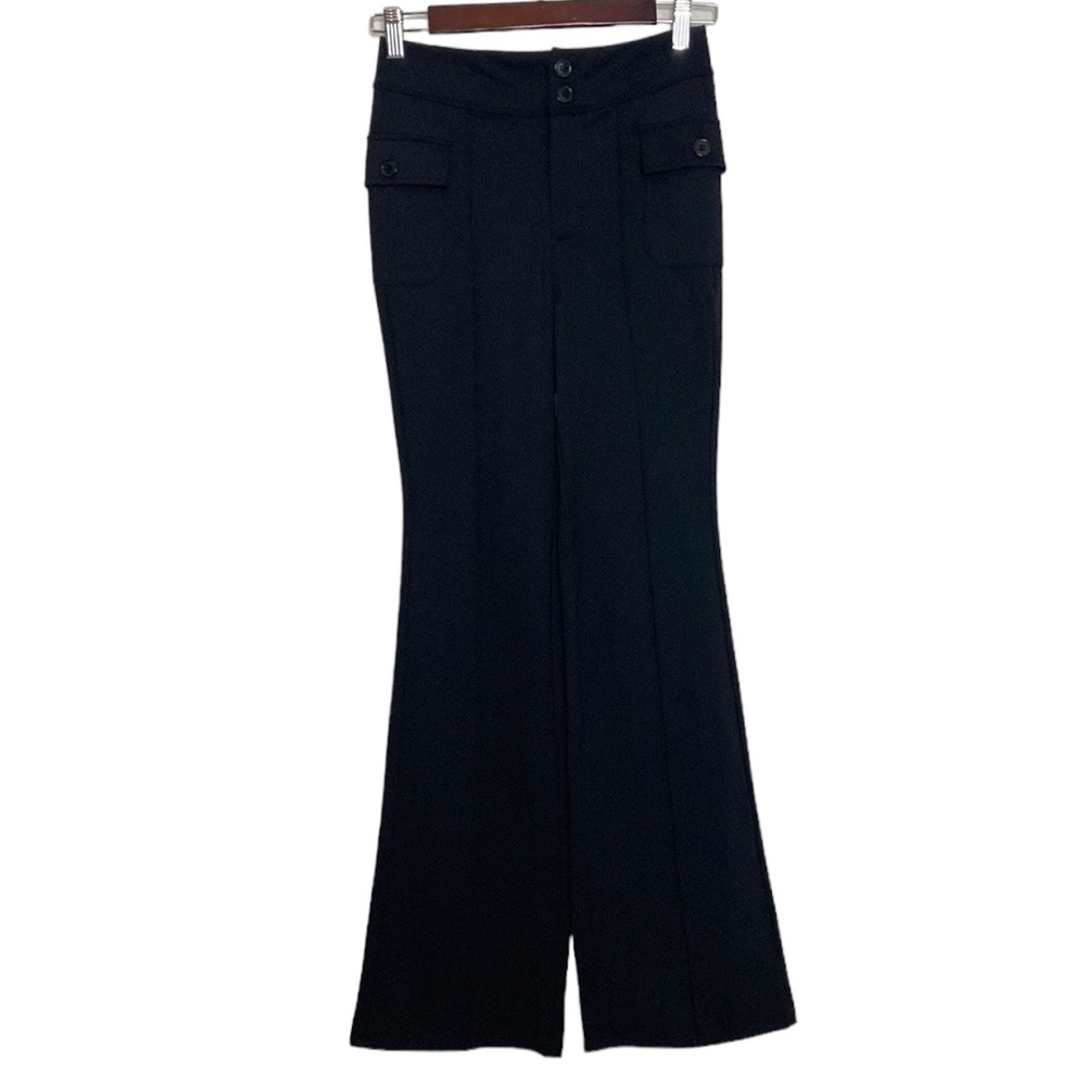 HALARA Elegant Black Flare Pants